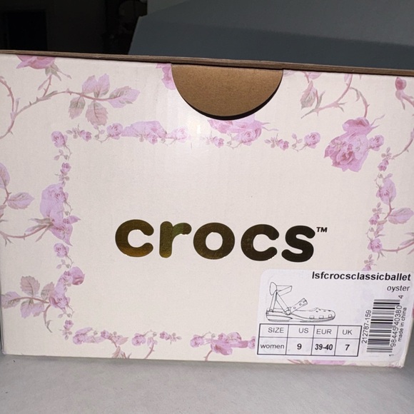 LoveShackFancy X Crocs Classic Ballet Flat Size 9 - Picture 6 of 6